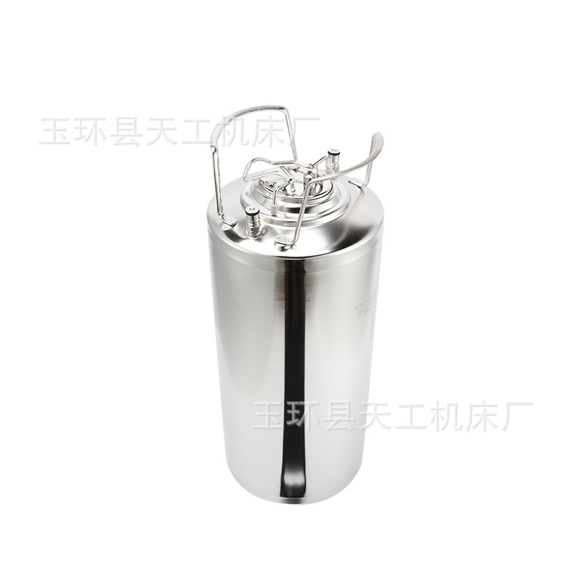 供应18.5L不锈钢自酿家酿啤酒桶、steelballlockkeg发酵罐精酿