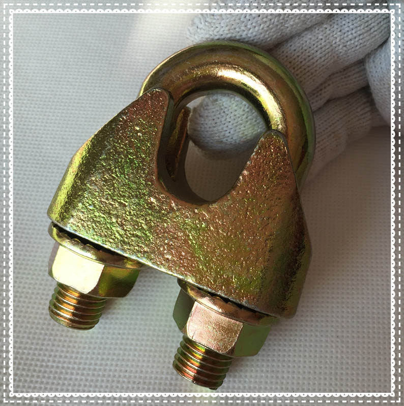 碳钢 EN13411-5钢丝绳夹Rigging hardware WIRE ROPE CLAMP