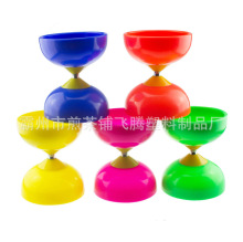 鑫腾飞牌 初学120mm双碗双头空竹学生 双头空竹 校园空竹