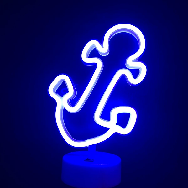 Iron anchor (blue) base