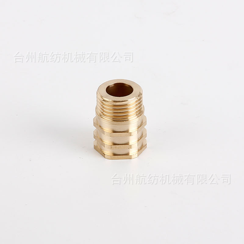 台州航纺专门生产水泵压力罐铜嵌件外丝铜嵌件ppr铜件按需制作