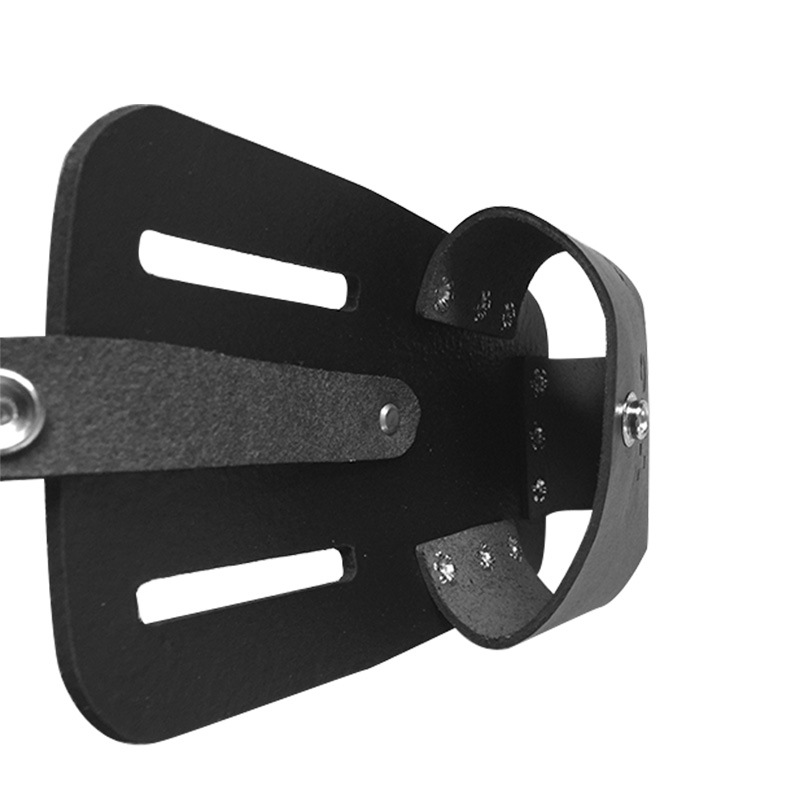 Funda de cuero de piel de vaca, cinta métrica de acero recubierta de goma, 3 m, 5 m, 7.5 m, juego de cinta métrica, kit de electricista al por mayor