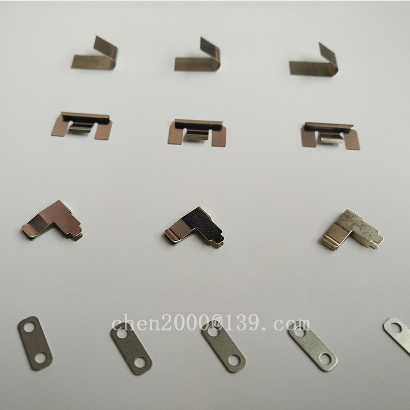 精密五金冲压加工 金属冲压件不锈钢电气线夹 弹片 出图加工