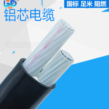 铝芯电力电缆 低压YJLV2芯 防火阻燃 国标保检 重庆电缆厂家批发