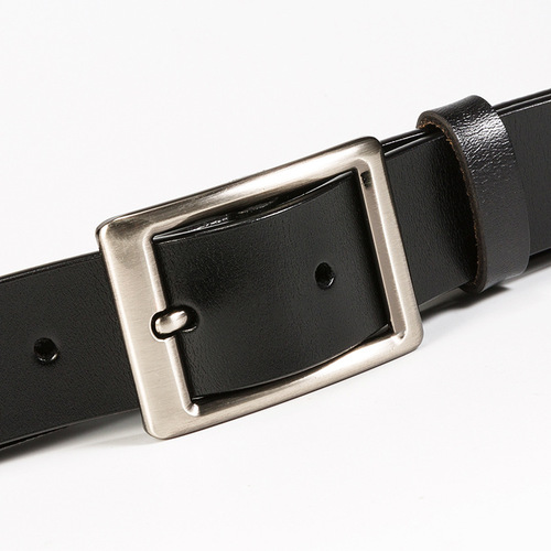 Women's cowhide belt Korean style cowhide pin buckle belt fashion simple casual decorative pants belt manufacturer wholesale