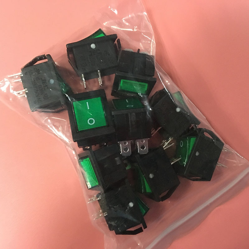 JEC 台湾JS-608R JS-608G 船型开关原装正品假一罚十