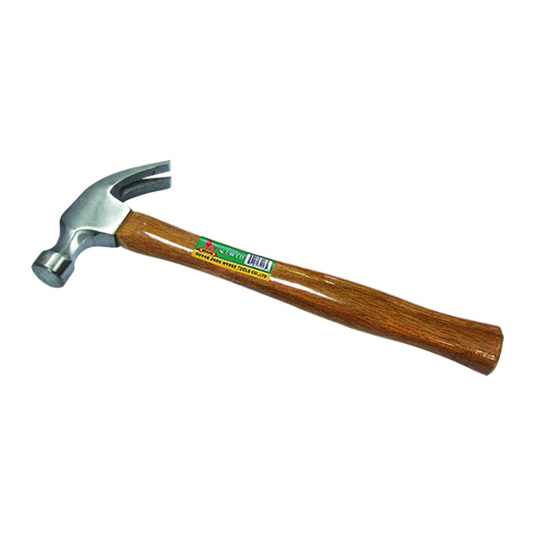 威力狮牌 木柄羊角锤8磅16磅 锻造锤头 榔头 铁锤 起钉器W2752A