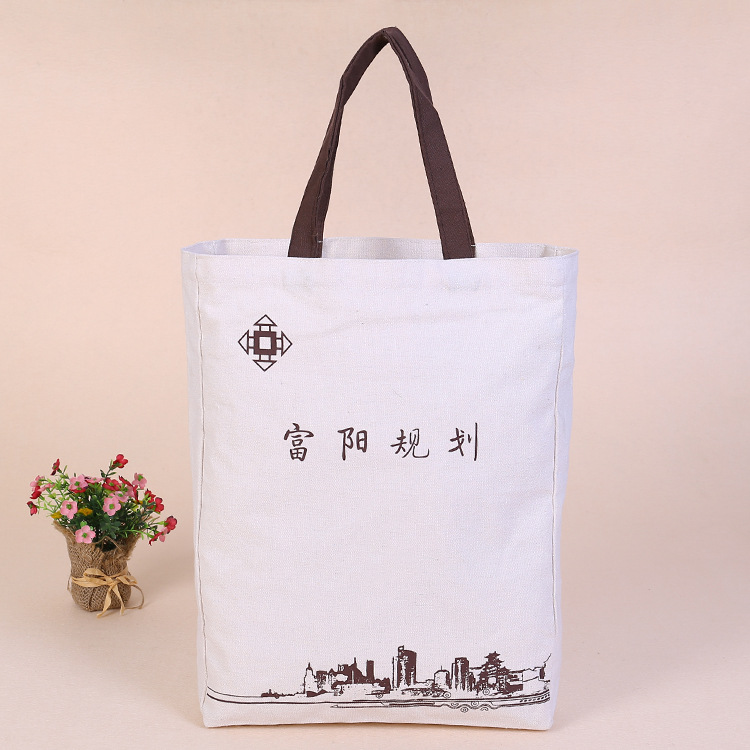 定制帆布袋女斜跨单肩空白帆布包学生手提袋数码彩印棉布袋购物袋