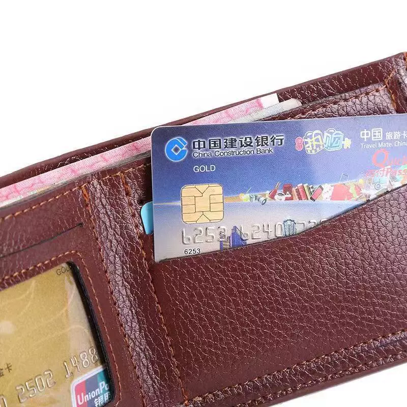 Short wallet, men's card holder