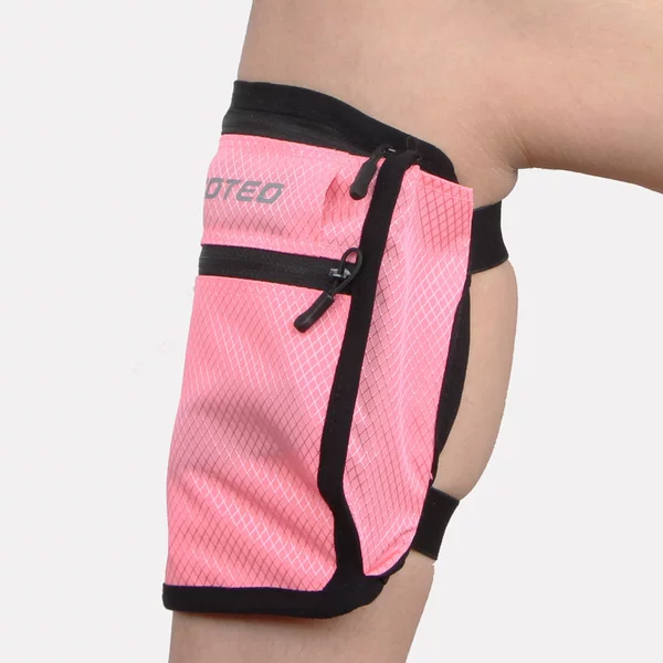 Running non-slip calf bag sports shockproof mobile phone leg bag waterproof multifunctional sports bag outdoor cycling mobile phone bag