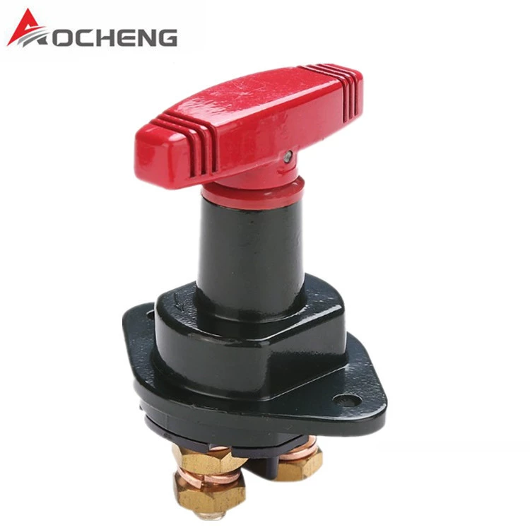 Оптовый Аккумуляторный выключатель 2 продырявливает батарею 10 мм с главным выключателем силы автомобиля ворот переключателя выключения сопротивления главным