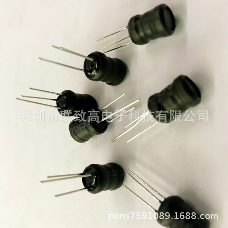 供应滤波电感6*8-100MH工字电感 蜂鸣插件电感 报警器电感 直插