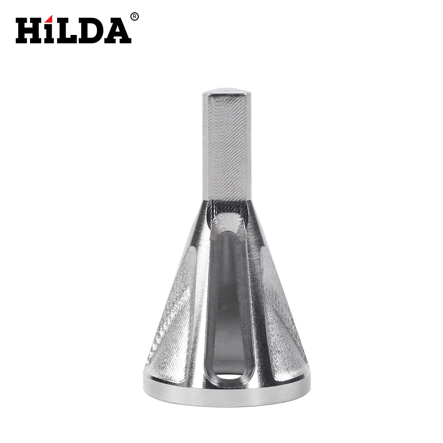 Hilda herramienta de biselado removedor de tornillos Burr Dispositivo de biselado externo rectificado ángulo de corte excepto perforación herramienta de taladro eléctrico