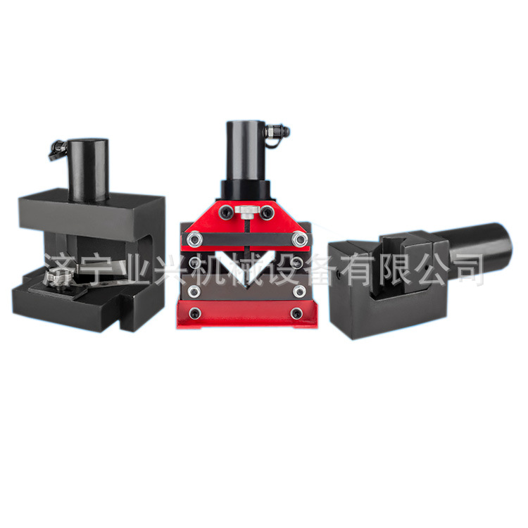 YXCAC-756三合一角钢加工机 角铁切角倒角液压折弯机一体机