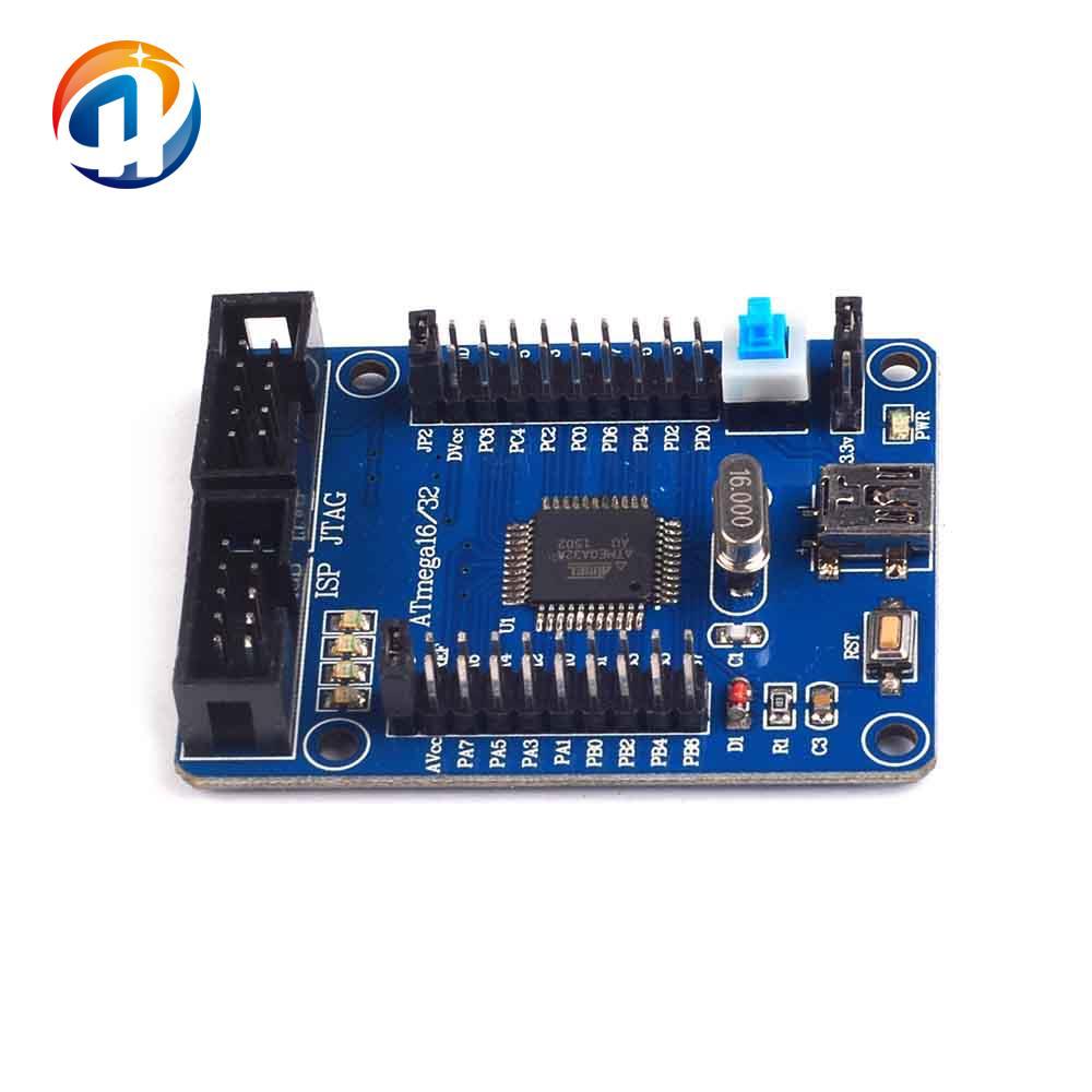 AVR开发板 ATmega32 开发板 学习板 小系统核心板