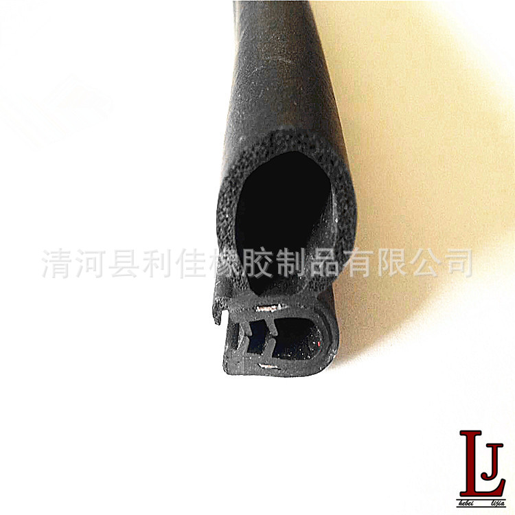 供应 三复合密封条 EPDM海绵发泡钢芯复合条 配电机柜密封条