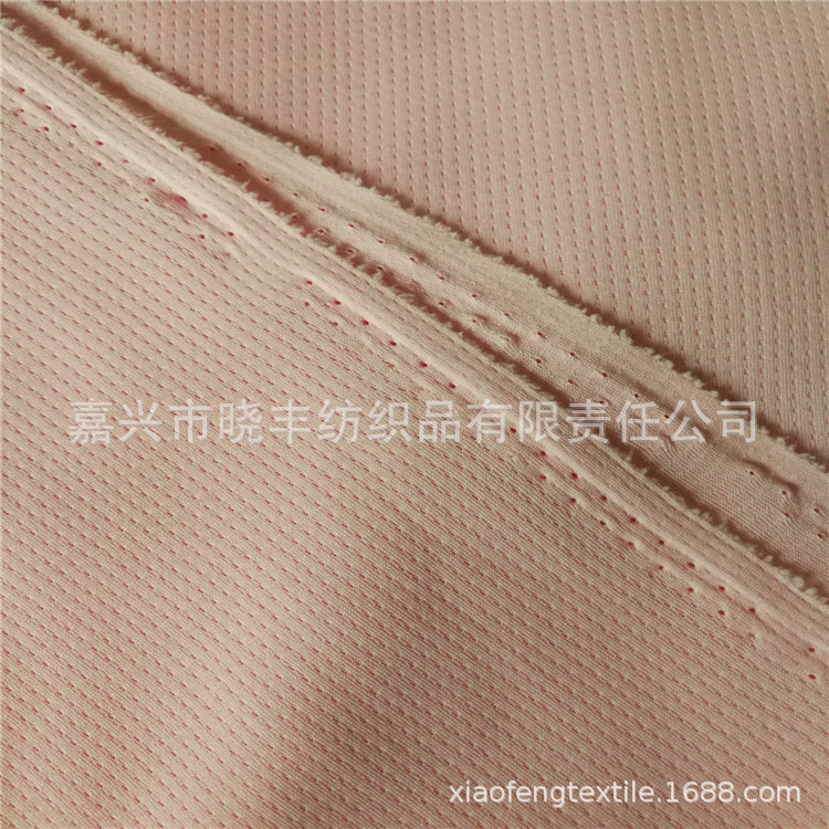 直条小鸟眼布，点点直条鸟眼网眼布，服装面料条纹透气透气轻薄