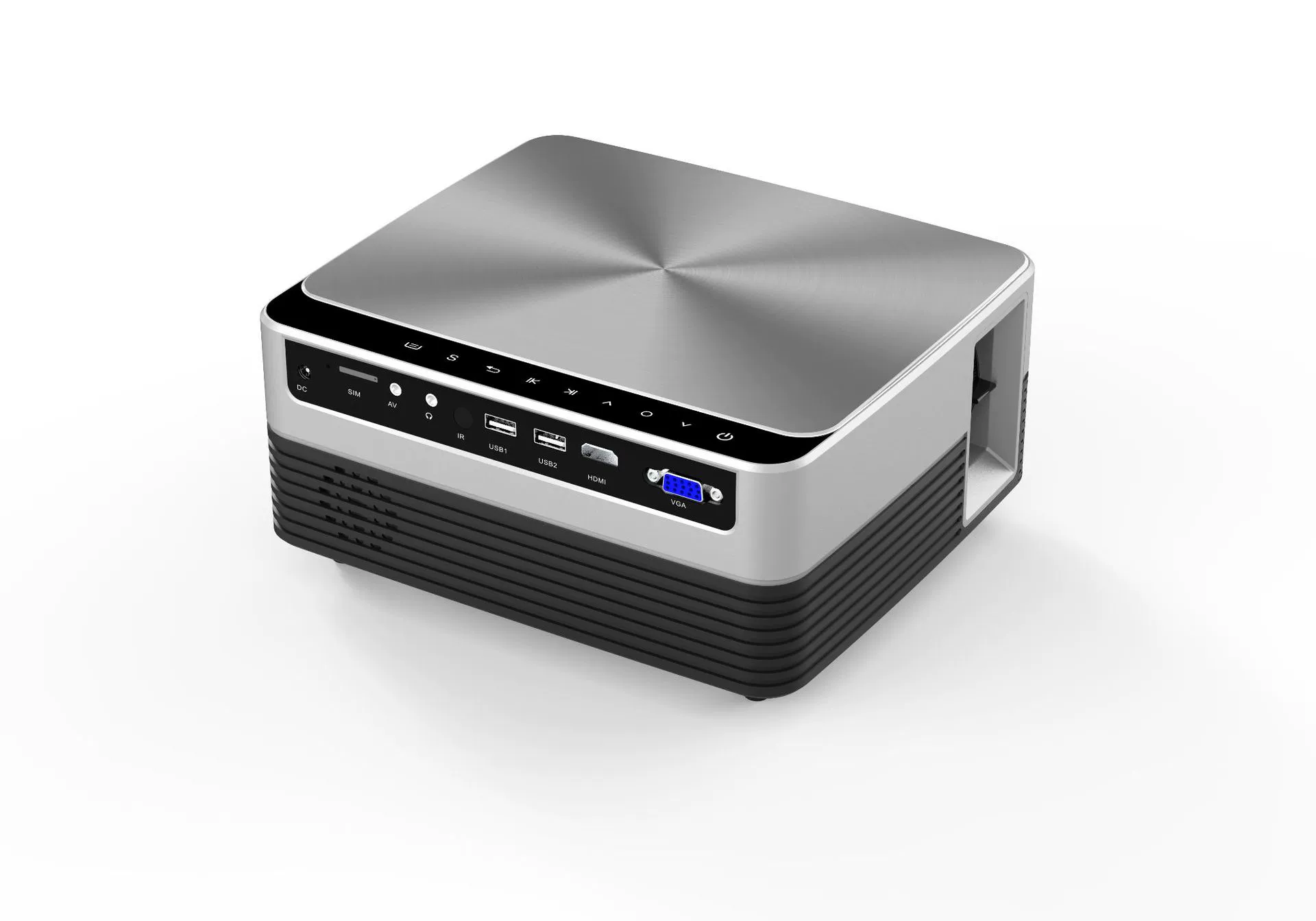 Factory Direct Selling Optical Machine 720P projector M5 mobile phone same screen Android projector hot -selling