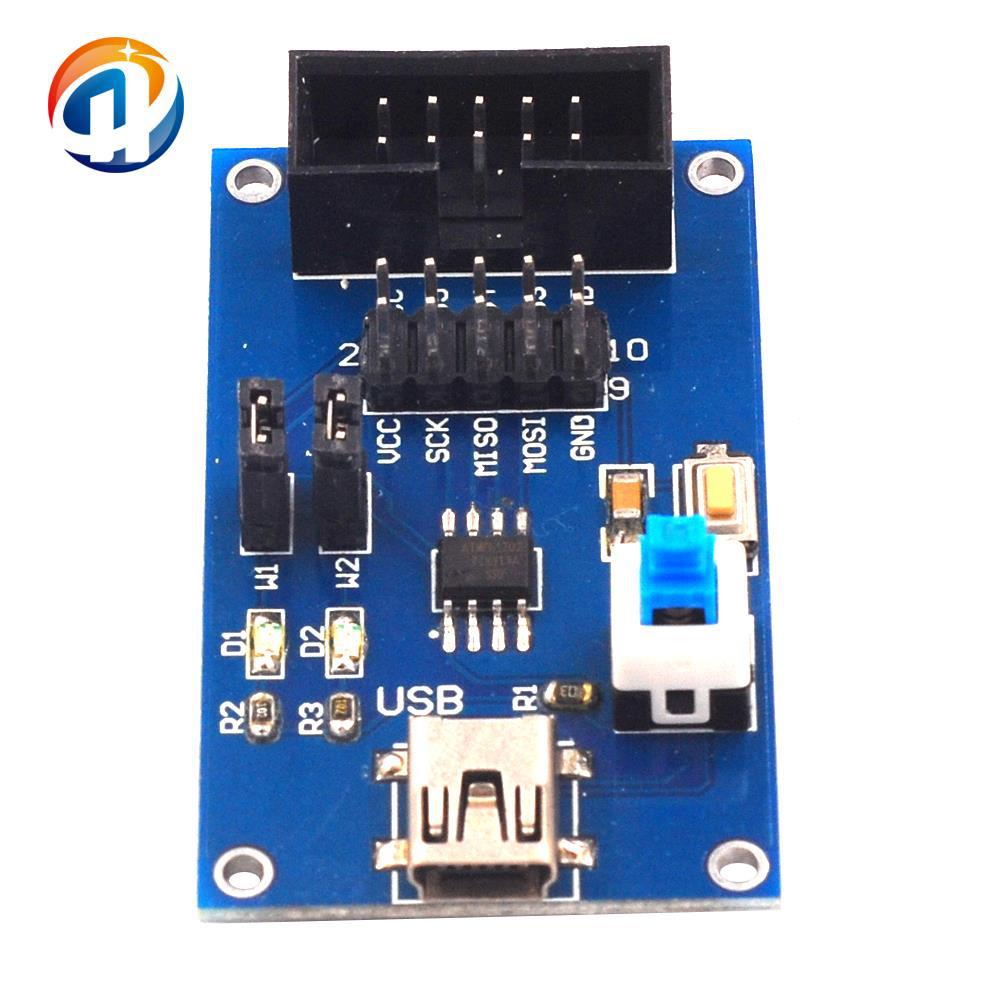 ATtiny13 AVR 开发板 学习板 核心板 小系统板