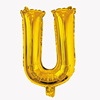 Small balloon, decorations, 16inch, English letters, wholesale