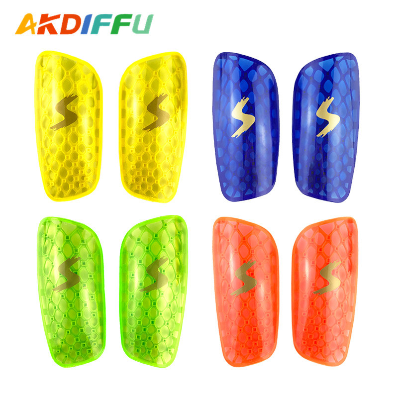 TPR panal protector de pierna transparente FLAPPER niños adultos Protección de fútbol protección anticolisión