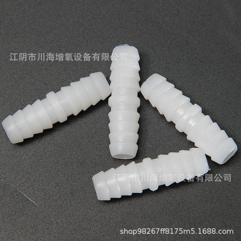 Manufacturer Supplies Pvc Nanometer Pipe Pass-Through Tee Plastic Exposure Pipe Tee 10Mm/12Mm Pass-Through Tee