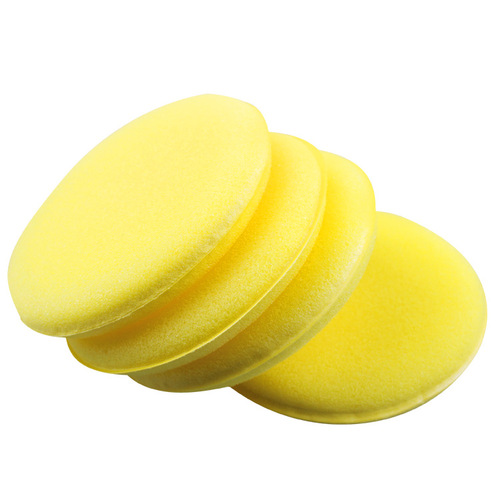 Car cleaning sponge 10*2CM polishing waxing pressure edge small sponge cleaning tool car waxing sponge