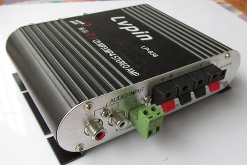 [Suministro] ONK Caiyun LVPIN amplificador LP-838 amplificador de coche de 2,1 canales de ordenador en casa pequeño amplificador