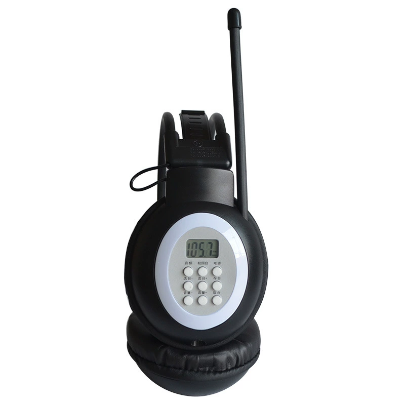 Английский тест прослушивания выделенная гарнитура AF Беспроводная FM Аудио гарнитура экзамен выделенный студент прослушивания гарнитура