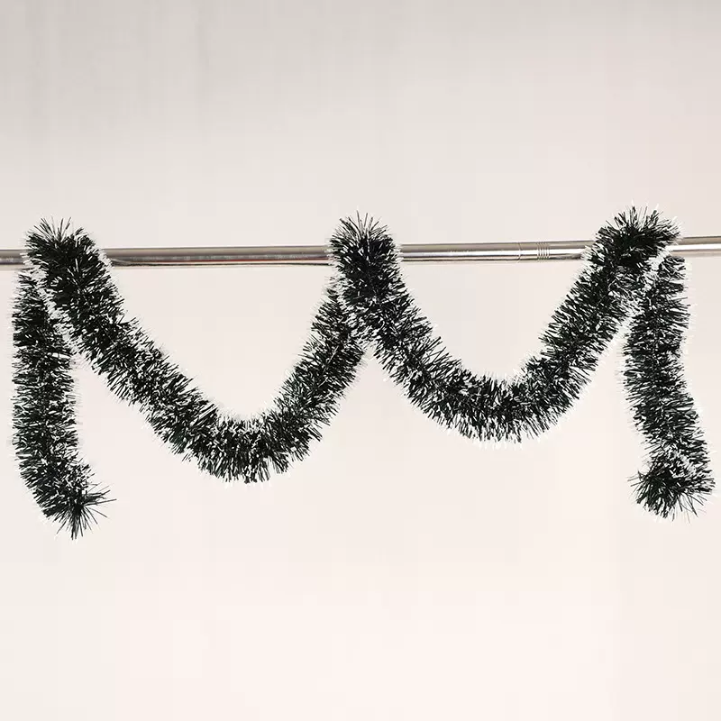 加厚圣诞节促销装饰毛条彩条圣诞树拉花彩带婚庆节日舞台装饰批发