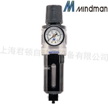 台湾金器过滤调压器MAFR300-8A /10A-D气体调压减压过滤阀Mindman