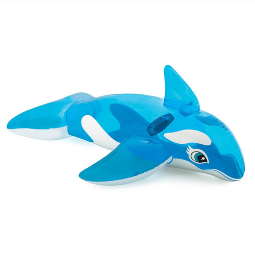 INTEX Kids Water Float Ride Toys Shark Whale Crocodile Unicorn Dolphin Lobster Adult Swim Ring