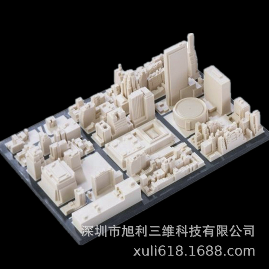 Customized Industrial 3D Printing Service High Precision Sand Table Building Model Sand Table Building Model Crafts Making