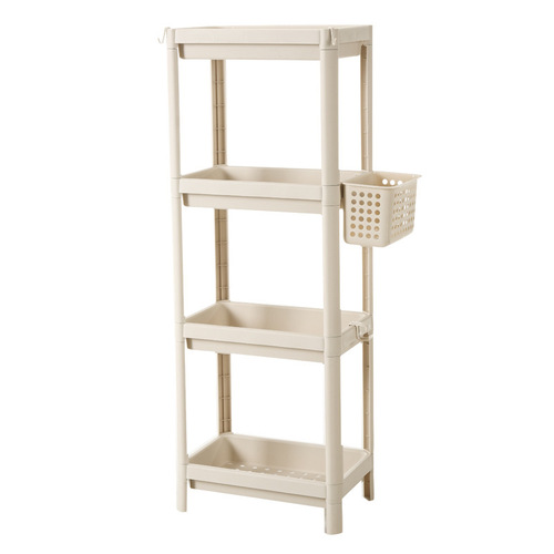 Bathroom storage rack floor-to-ceiling bathroom toilet storage rack washbasin toilet sandwich multi-layer storage corner rack