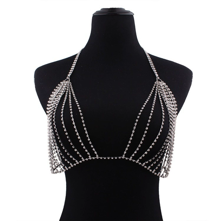 Golden multicoloured bra, European style