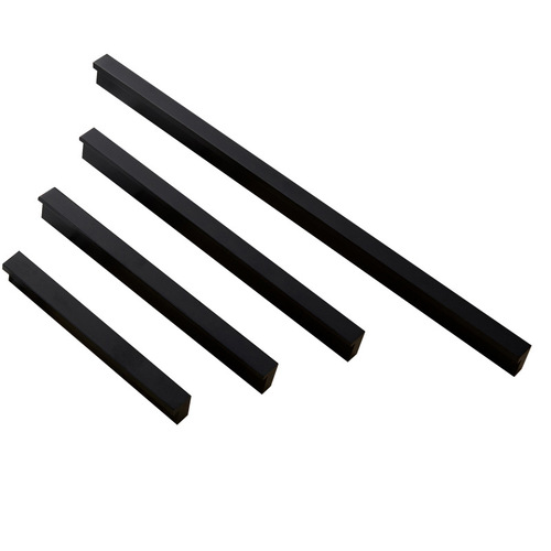 Okali Space Aluminum Extended Long Wardrobe L7 Type Kitchen Cabinet Cabinet Door Handle Gold Black Hardware Handle Accessories