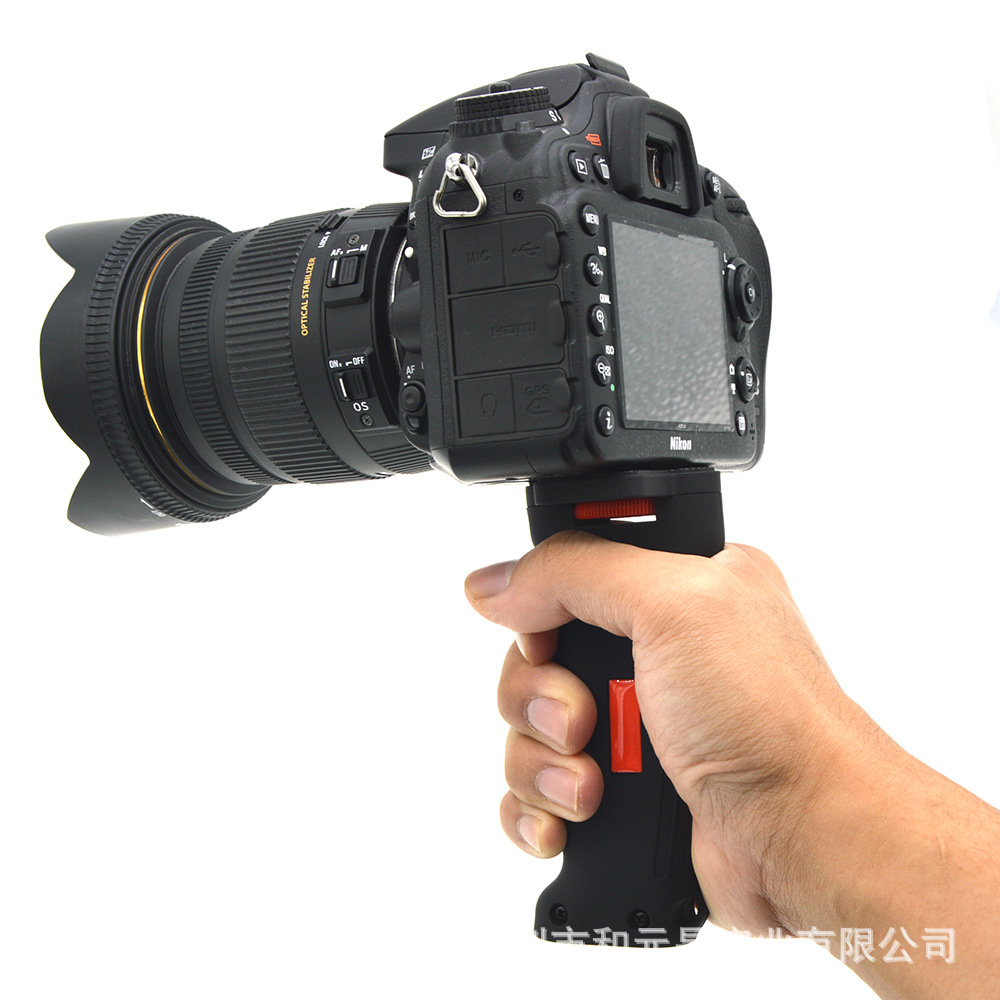 Simple handheld handle estabilizador soporte adecuado para SLR micro solo teléfono móvil deportes Cámara correa de muñeca