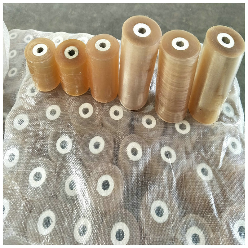 Fábrica al por mayor pe película de embalaje PE película de envoltura de estiramiento película de envoltura de la mano