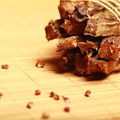 內蒙古特產牛肉乾250g桶裝原味牛肉 肉類零食休閒食品風乾牛肉乾