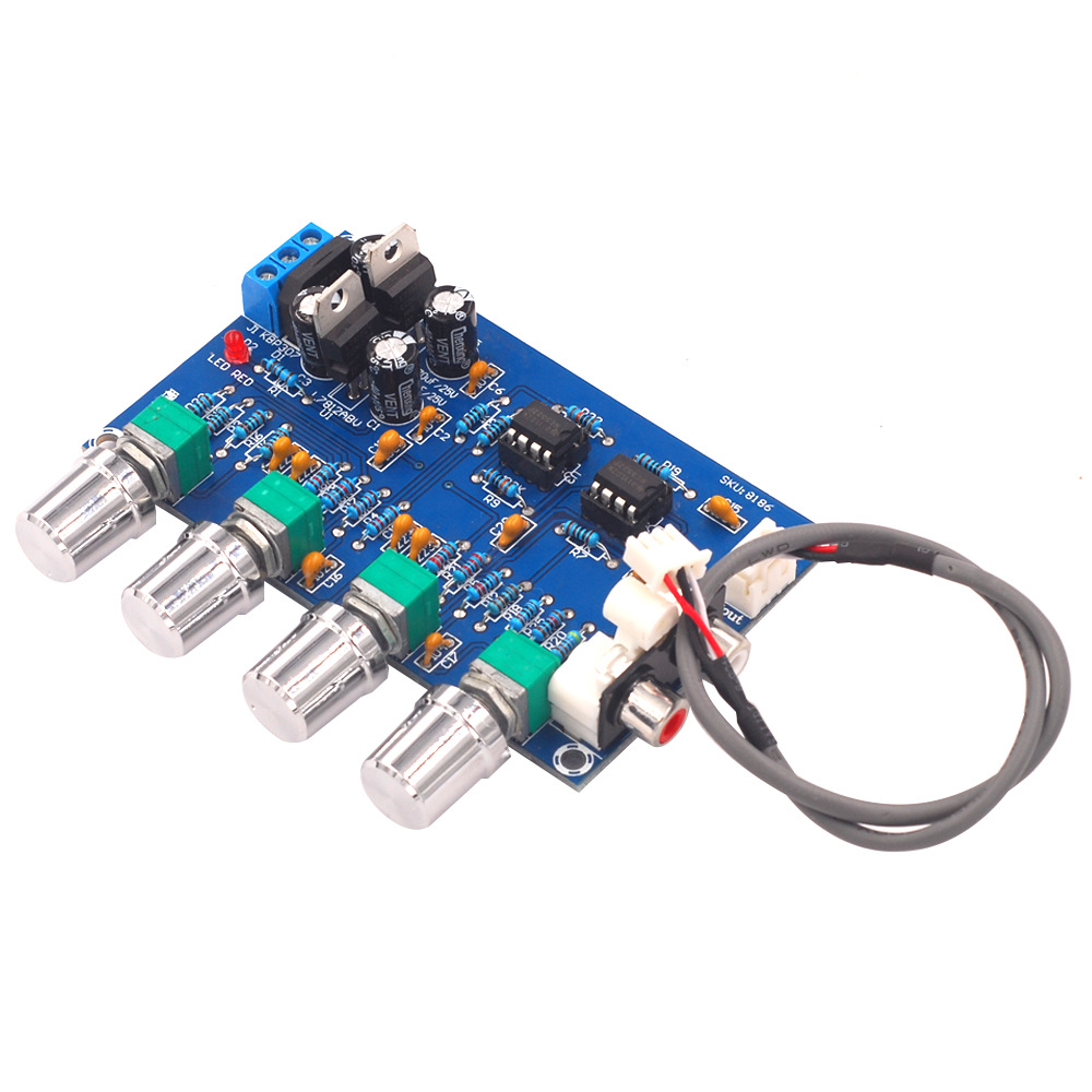 音调板 NE5532功放调音板 音乐美化调整 高低音调节板