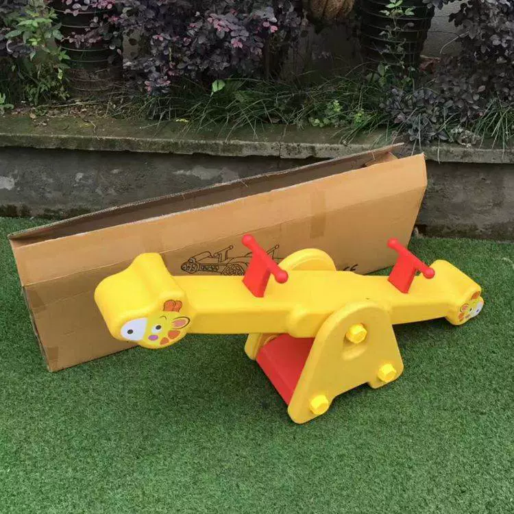 Детский двойной качели-качалка Лошадь Детский сад мультфильм олень двойной Крытый рокер игрушка