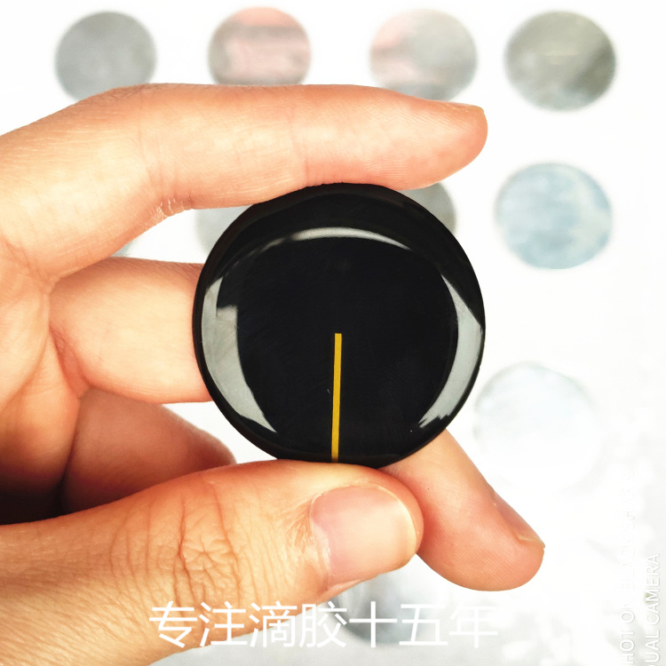 供应水晶滴胶定 制logo 燃气灶开关滴胶贴纸水晶标签加工定 做