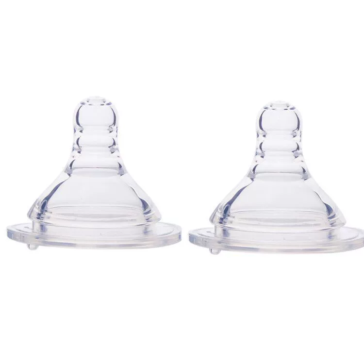 DoraDoba silicone children's pacifier, feeding bottle, wide neck