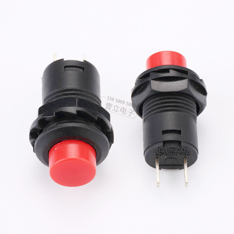 自复位按钮开关带灯轻触按钮开关DS-425小型按钮开关