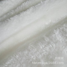 白色黑色绒布护士鞋里水处理长毛绒珠宝展示柜台垫布装饰毛绒布