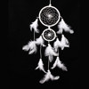 New Indian Catcher Dream Network Two Ring Ring Home Decoration Handmade Weaving Pendant Cute Girl Heart Feather Wall Decoration