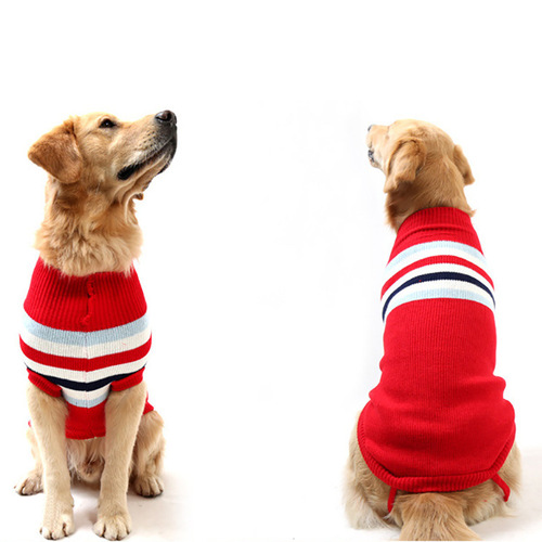 Store wholesale foreign trade autumn and winter thick sleeveless dog sweater for border collie and husky cross-border dropshipping styles