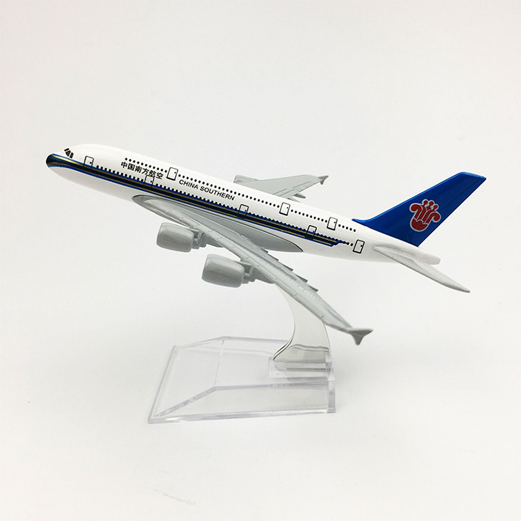 1:400 aviones de aviación civil modelo de aleación internacional Airbus modelo de avión de simulación oficina modelo de avión adornos