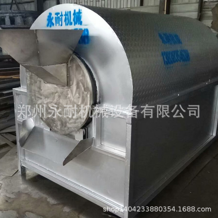 【现货供应】电加热麦芽专用炒货机不锈钢炒麦芽机大型麦芽炒货机