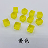 Specification 8mm/10mm blank dice color light surface dice blank square transparent dice game color